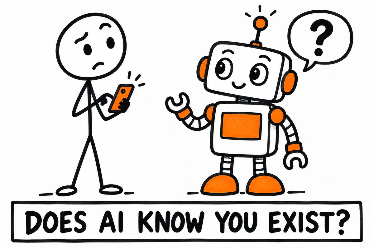 An AI answer bubble deciding which local business to mention